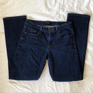 Banana Republic girlfriend jeans cropped straight